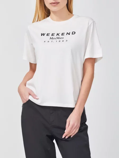 Футболка Weekend Max Mara біла