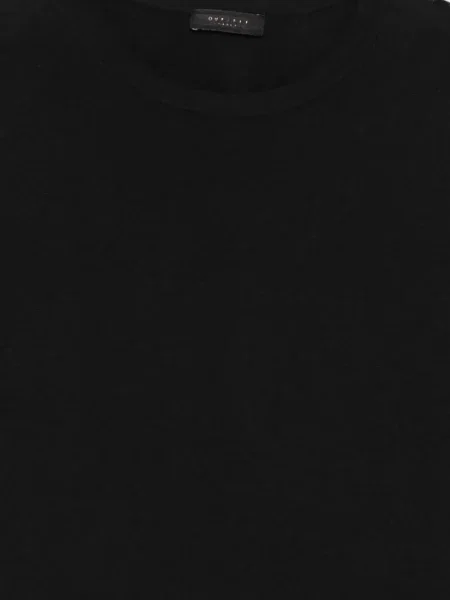 Pulover Outfit cu decolteu rotund negru