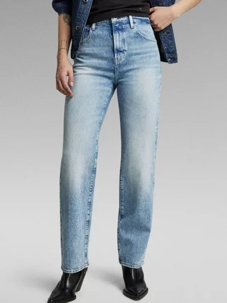 Прямі джинси G-star Raw блакитні