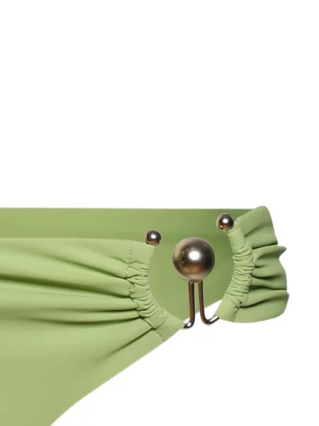 Bikini Christopher Esber cu volane verde