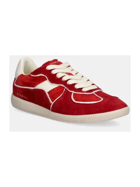 Nokwol sneakersy zamszowe August August czerwony