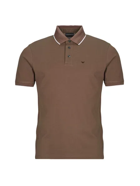 Polo majica Emporio Armani s kratkimi rokavi