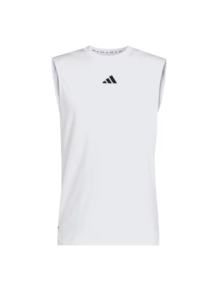ADIDAS PERFORMANCE Funkční tričko Power černá bílá