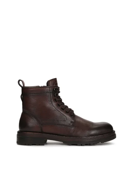 Kazar Šnurovacie čižmy hnedá