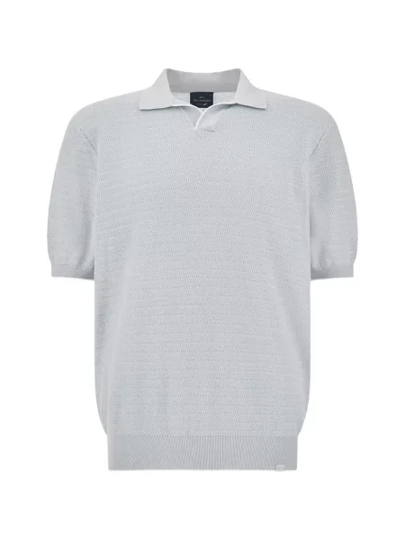 Gulerat tricou Paul & Shark albastru