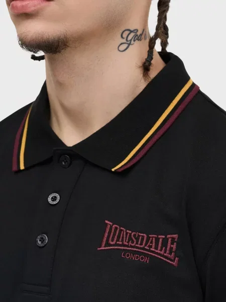 Поло Lonsdale чорне
