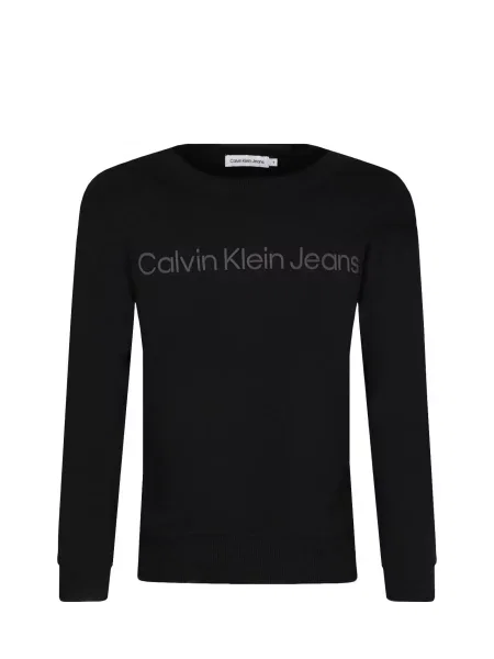 Calvin Klein Jeans Pulóver RAISED INST. LOGO FLEECE CN