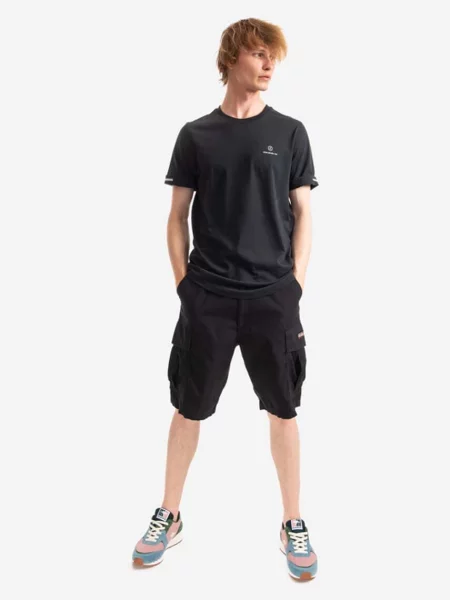 Футболка Ciele Athletics Nsbtshirt WWM з принтом чорний