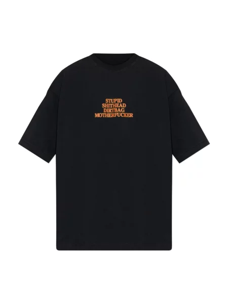 VETEMENTS t-shirt MF czarna