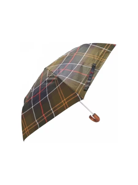 Kockovaný dáždnik Barbour zelená