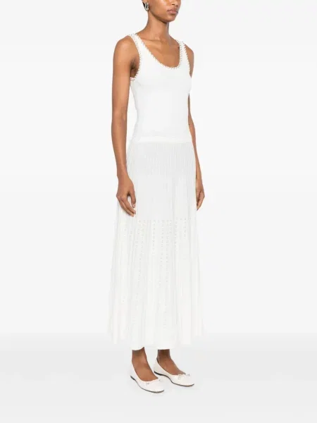 Rochie Sandro tricotate alb