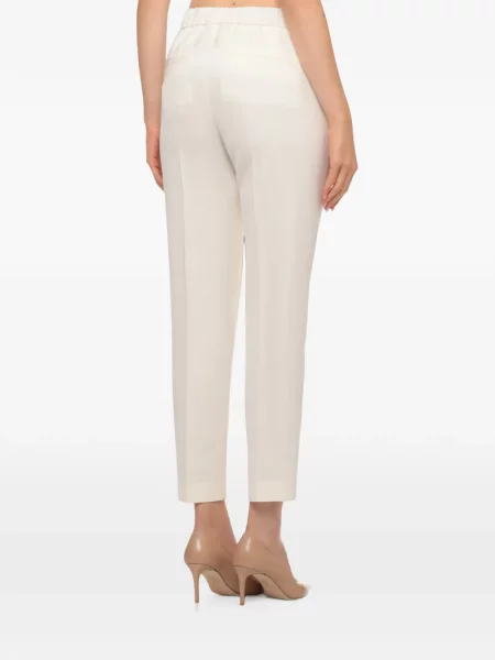 Pantaloni Peserico alb