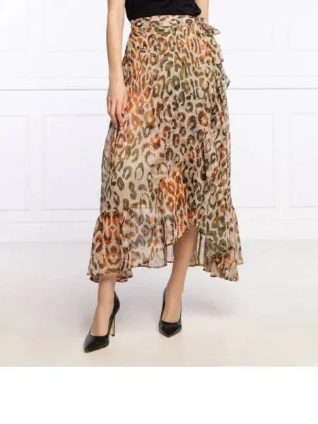 GUESS Fustă | high waist bej