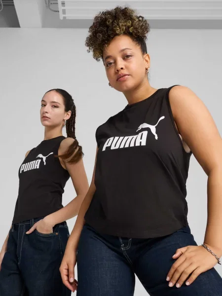 Майка Puma с автографом черная