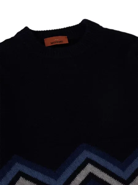 Sweter dziecięcy Missoni niebieski