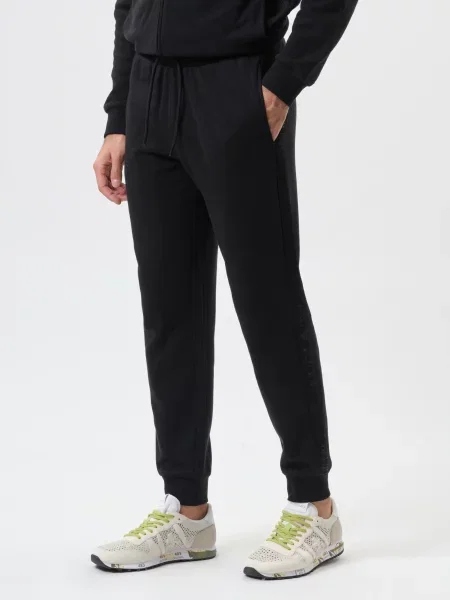 Костюмный спортивный костюм Emporio Armani черный