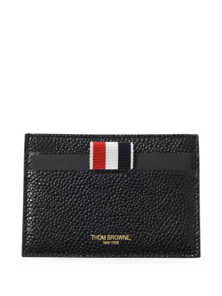 Portofel Thom Browne cu dungi negru