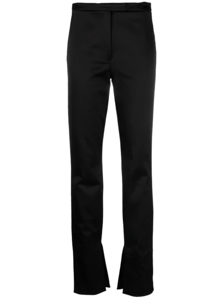 Pantaloni Alexander Wang din satin negru