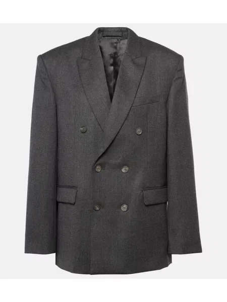 Sacou Wardrobe.nyc de lână gri