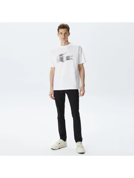 Lacoste Spodnie Lacoste czarne