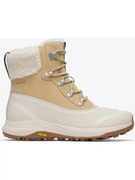 Buty trekkingowe Merrell Siren 4 Thermo Mid Zip Waterproof beżowy zielony 36 biały