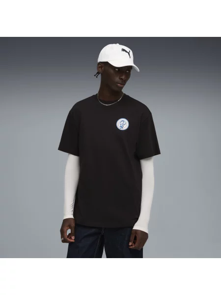 Koszulka o luźnym kroju Casual Essentials Sports Legacy czarna