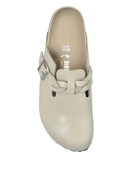 Papuci tip mules Birkenstock cu cataramă