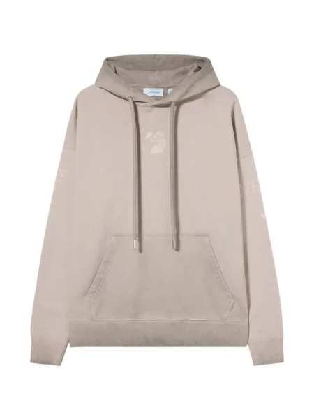 Hanorac cu glugă Off-white alb