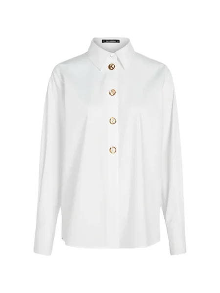 Риза Karl Lagerfeld бяло