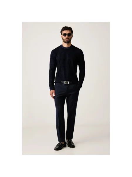 Sweter Armani Exchange niebieski