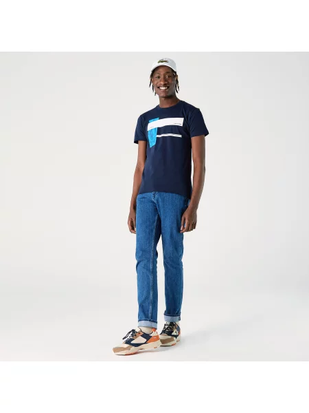 Футболка Lacoste синяя