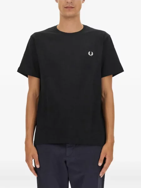 Tricou Fred Perry cu autograf negru