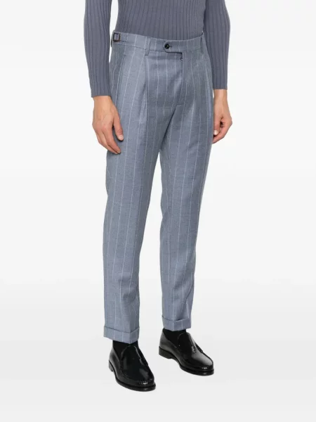 Pantaloni Berwich retro albastru