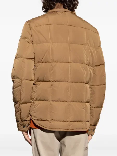 Geacă cu puf Moncler maro
