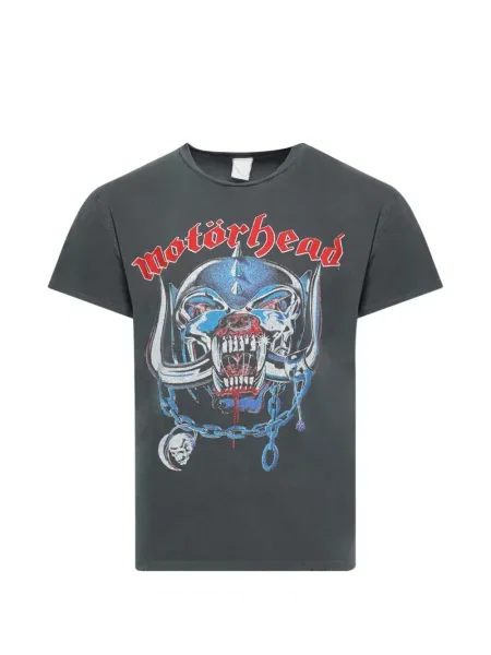 Tricou Madeworn cu decolteu rotund negru