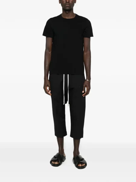 Tricou Rick Owens scurt negru
