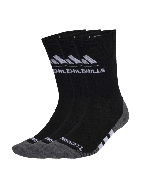 ADIDAS PERFORMANCE Sportske čarape siva / crna bijela