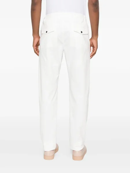 Pantaloni Eleventy alb