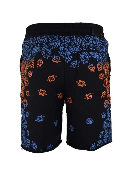Pantaloni scurți Amiri cu imagine negru