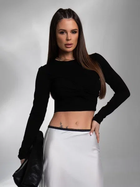 ISSA Plus Лонгслів чорний