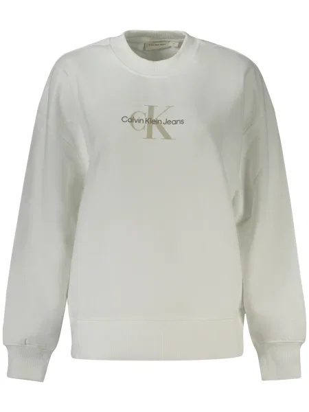 Bluza Calvin Klein Jeans biała