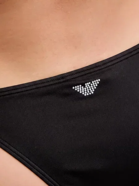 Bikini Emporio Armani cu autograf negru