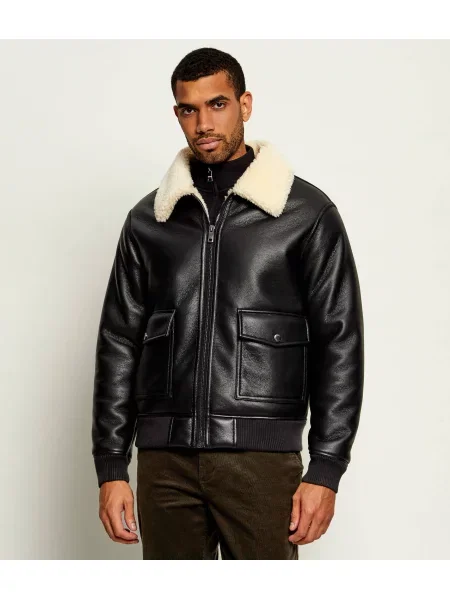 Joop! Jeans Căptușită geacă Rudkin | shearling negru