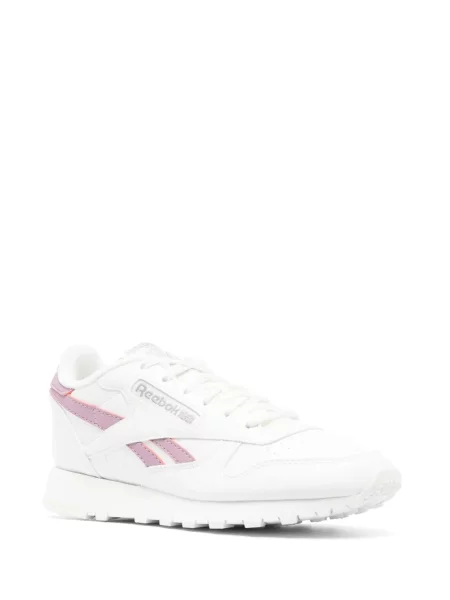Šněrovací krajkové tenisky Reebok bílé