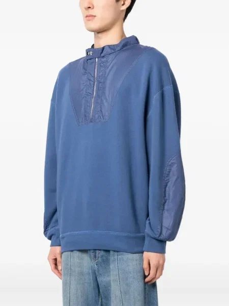 Половин цип суитчър Marant синьо