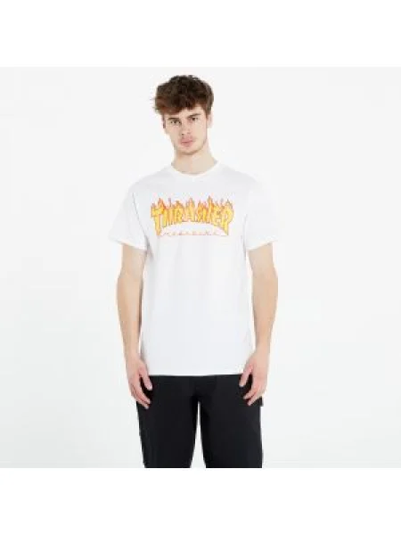 Tricou Thrasher cu autograf alb