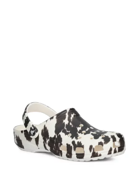 Papuci Crocs cu imagine alb