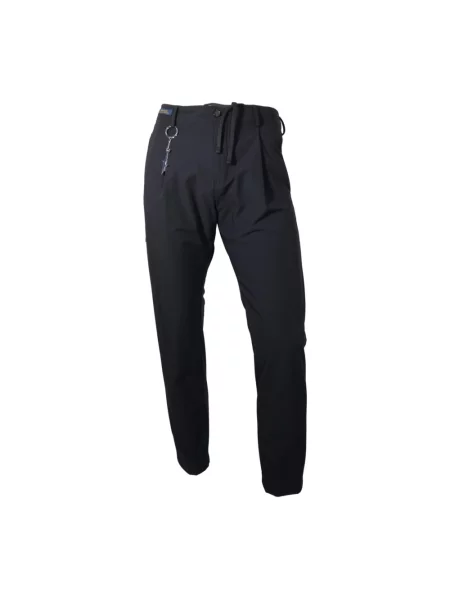 Spodnie Paul & Shark ze stretchu czarne