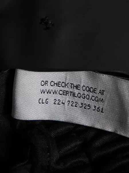 Pantaloni scurți Palm Angels cu dungi negru