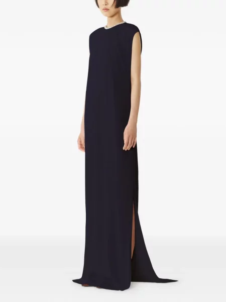 Rochie maxi Lanvin de costum albastru
